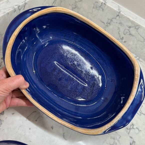 vintage Taylor & Ng Environmental Ceramics Nested Hen Chicken Roaster - Picture 8 of 13